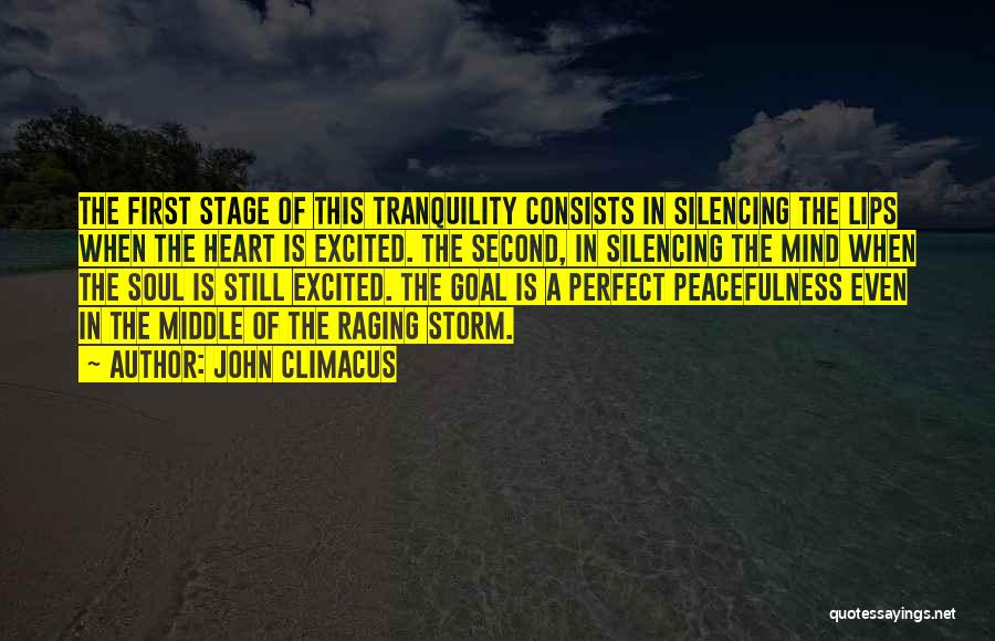 Peacefulness Of The Mind Quotes By John Climacus