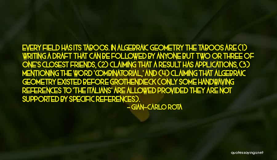 Peacemaker Famous Quotes By Gian-Carlo Rota Peacemaker Famous Quotes By Gian-Carlo Rota