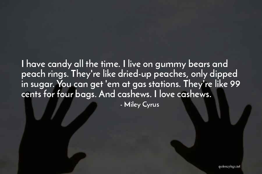 Peach Love Quotes By Miley Cyrus