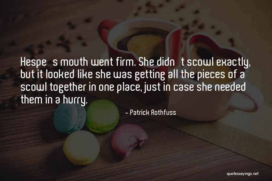 Peach Mango Quotes By Patrick Rothfuss