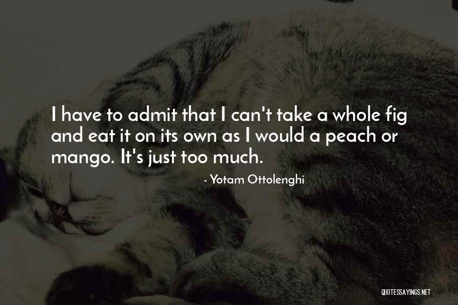 Peach Mango Quotes By Yotam Ottolenghi Peach Mango Quotes By Yotam Ottolenghi