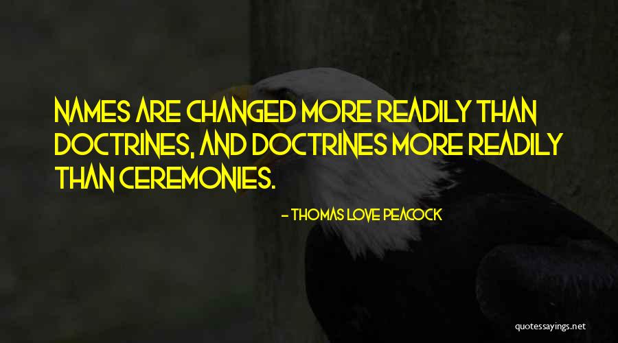 Peacock Love Quotes By Thomas Love Peacock