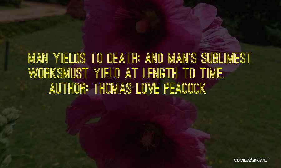 Peacock Love Quotes By Thomas Love Peacock