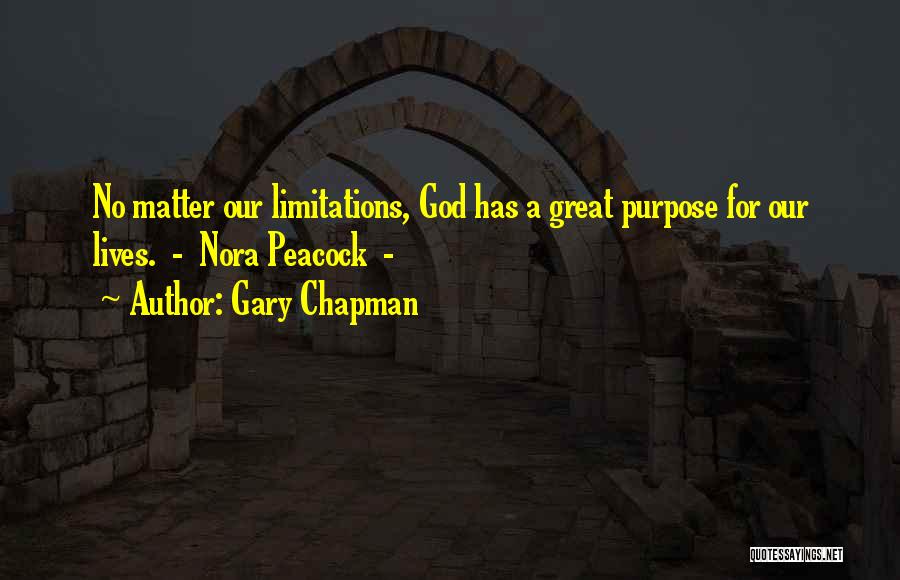 Peacock Quotes By Gary Chapman