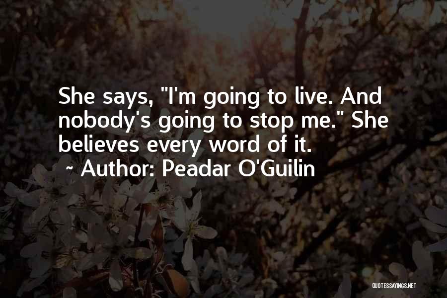 Peadar O'donnell Quotes By Peadar O'Guilin