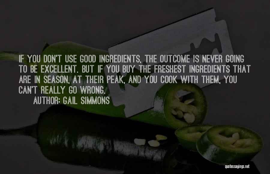 Peak Season Quotes By Gail Simmons