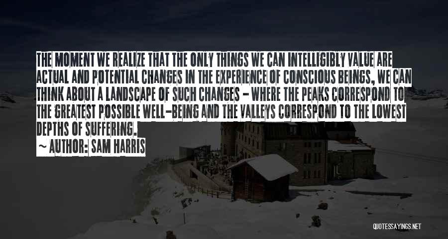 Peaks And Valleys Quotes By Sam Harris