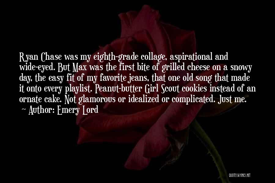 Peanut Butter Cookies Quotes By Emery Lord