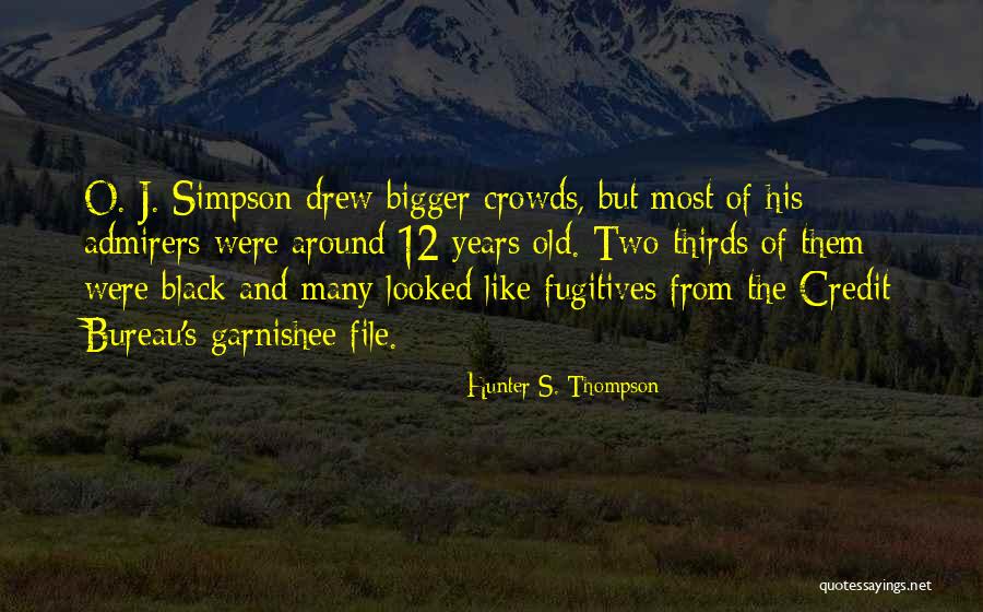 Peanuts Work Quotes By Hunter S. Thompson Peanuts Work Quotes By Hunter S. Thompson