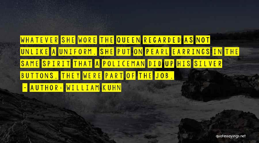 Pearl Earrings Quotes By William Kuhn