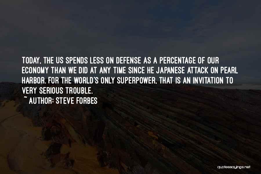 Pearl Harbor Attack Quotes By Steve Forbes