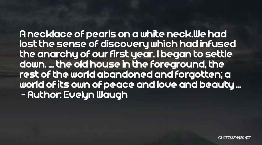 Pearls And Beauty Quotes By Evelyn Waugh