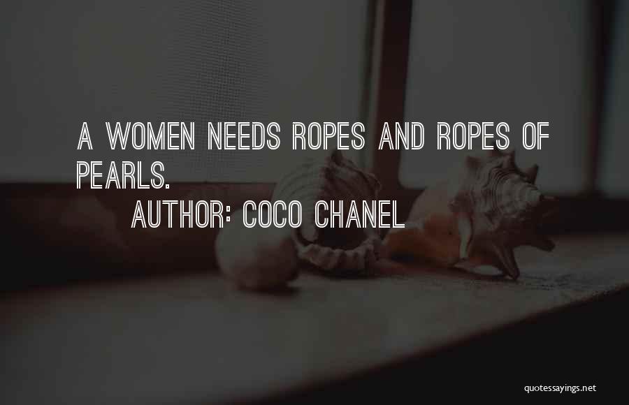 Pearls Coco Chanel Quotes By Coco Chanel