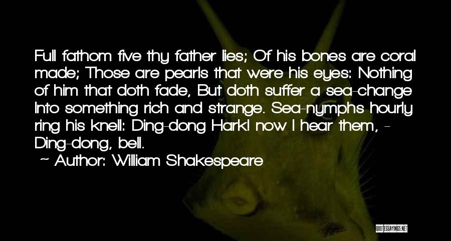 Pearls Eyes Quotes By William Shakespeare