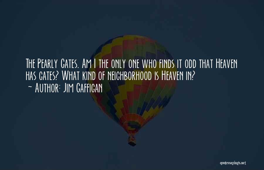 Pearly Gates Quotes By Jim Gaffigan