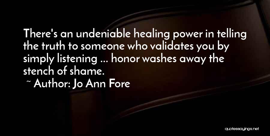 Pearmain Rd Quotes By Jo Ann Fore