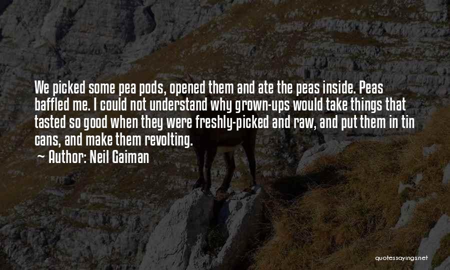 Peas Quotes By Neil Gaiman