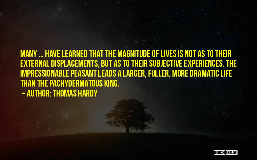 Peasant Quotes By Thomas Hardy