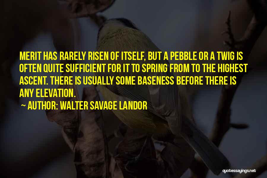 Pebble Quotes By Walter Savage Landor