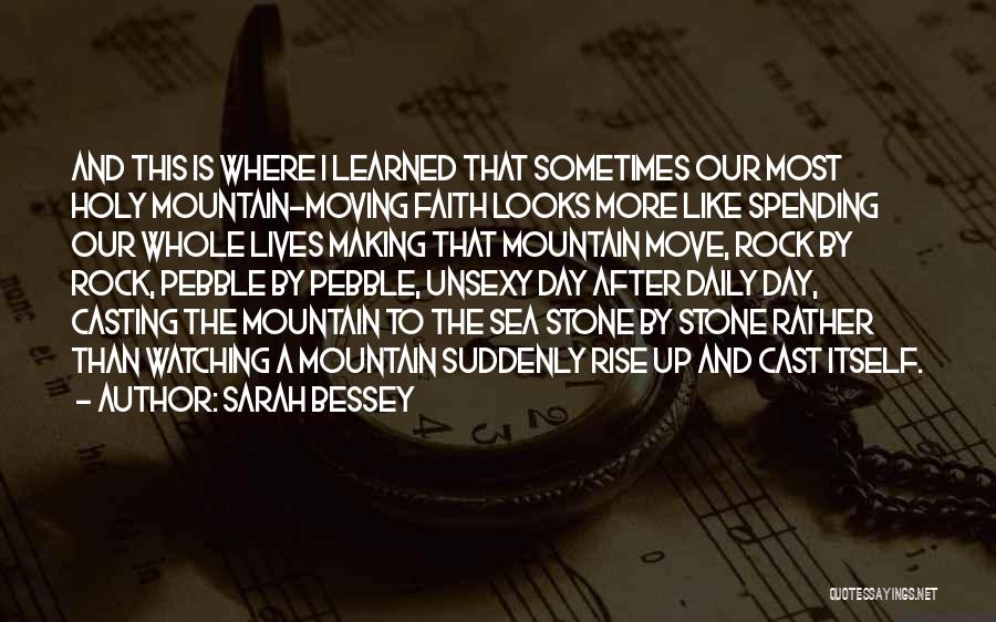 Pebble Stone Quotes By Sarah Bessey