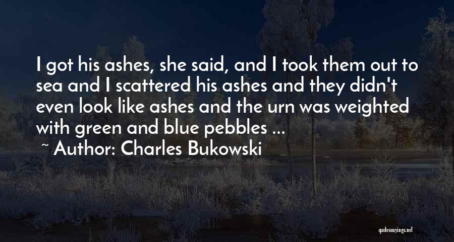 Pebbles Quotes By Charles Bukowski