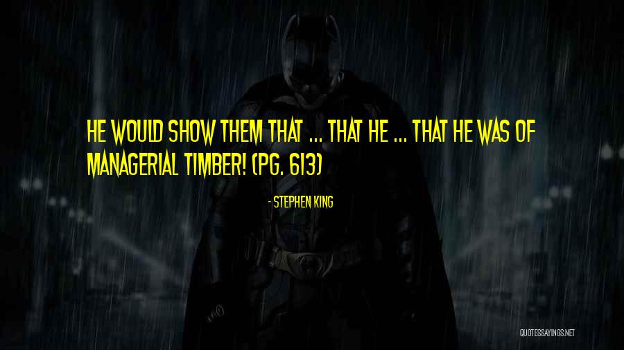 Pecorella Quotes By Stephen King