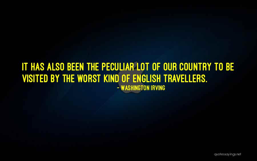 Peculiar English Quotes By Washington Irving Peculiar English Quotes By Washington Irving
