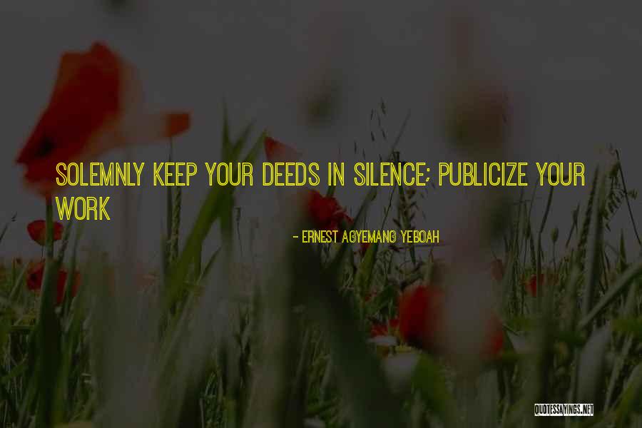 Pedagogiek Quotes By Ernest Agyemang Yeboah