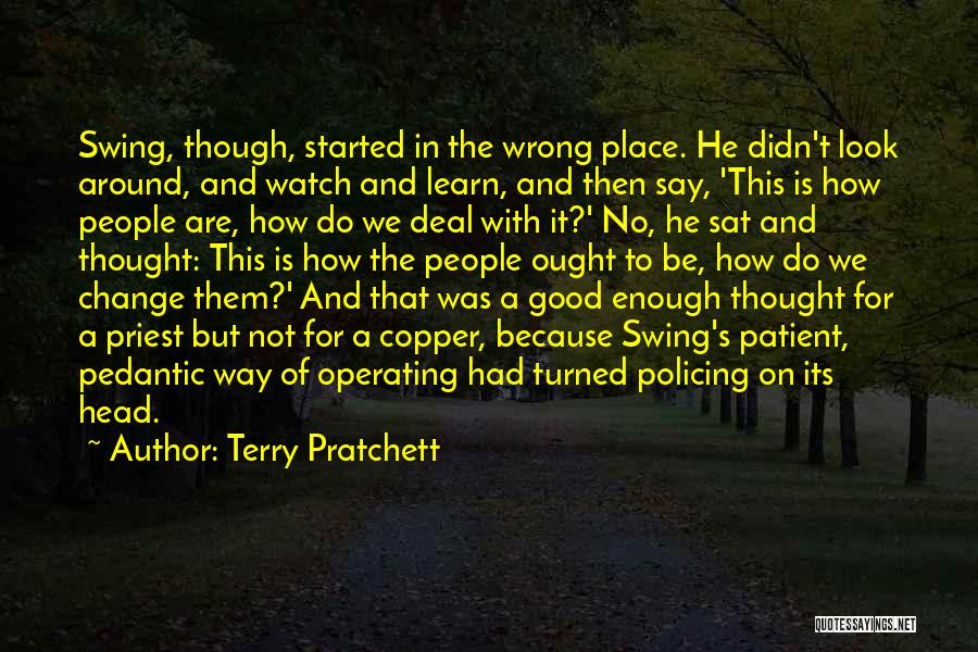 Pedantic Quotes By Terry Pratchett