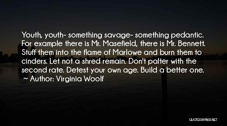 Pedantic Quotes By Virginia Woolf