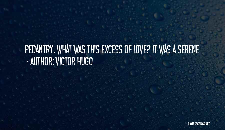 Pedantry Quotes By Victor Hugo