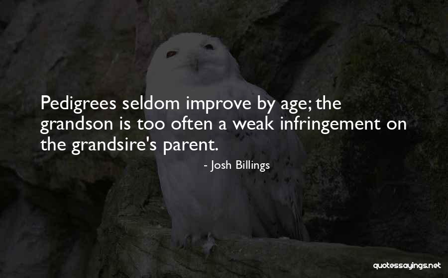 Pedigrees Quotes By Josh Billings Pedigrees Quotes By Josh Billings