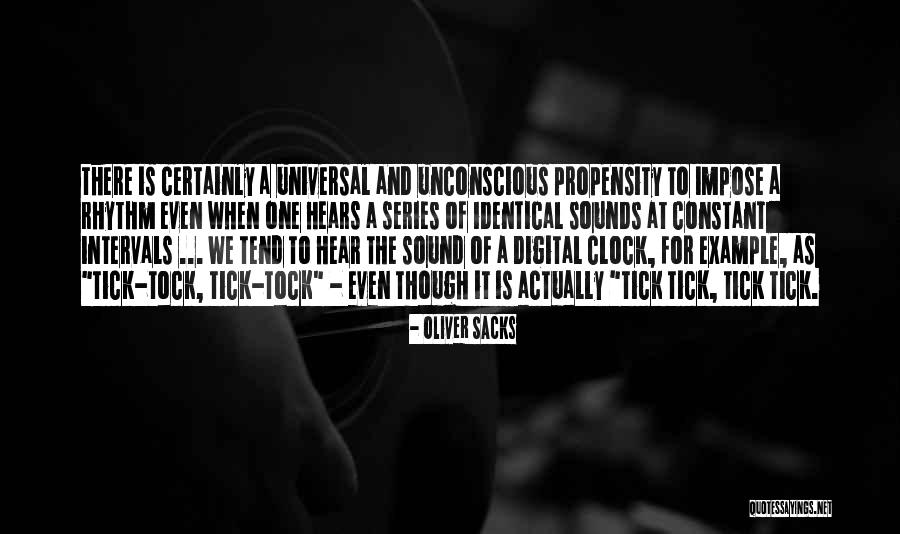 Pedler Restaurant Quotes By Oliver Sacks