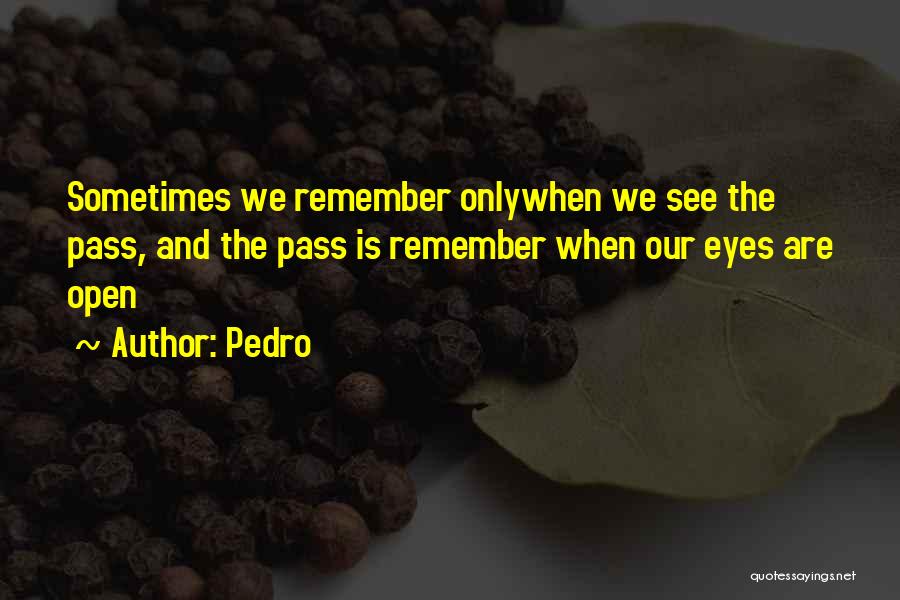 Pedro Quotes 1693917