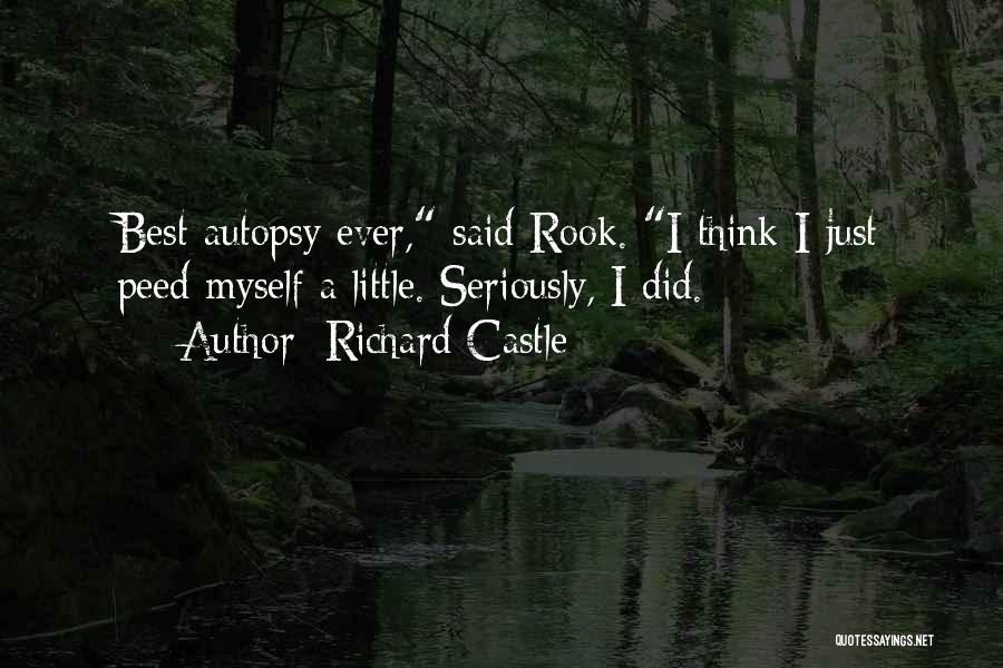 Peed Off Quotes By Richard Castle