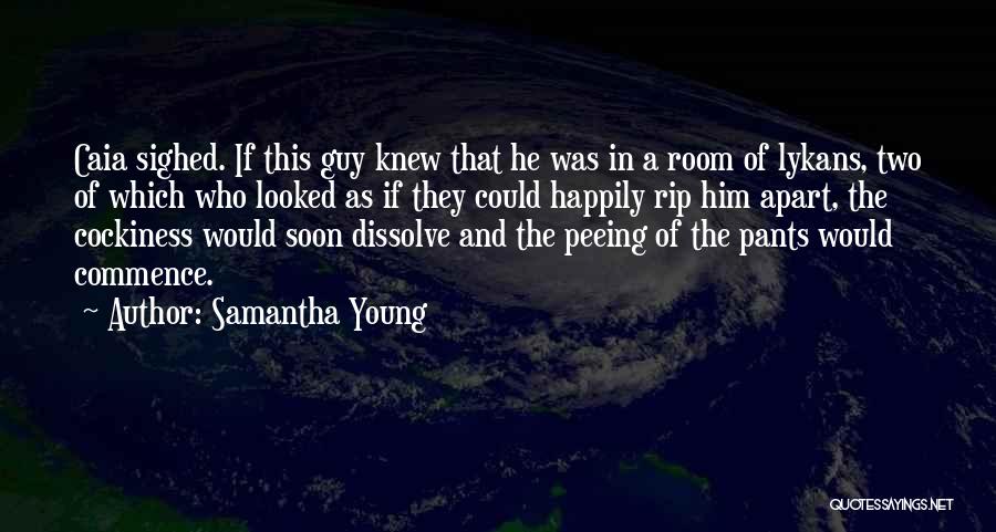 Peeing Pants Quotes By Samantha Young