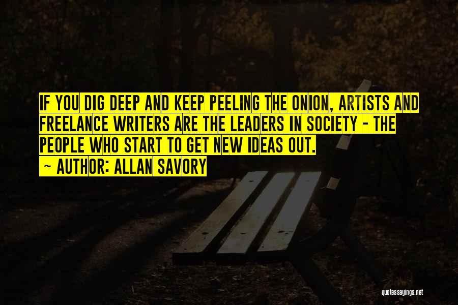 Peeling The Onion Quotes By Allan Savory