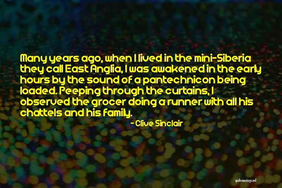 Peeping You Quotes By Clive Sinclair Peeping You Quotes By Clive Sinclair