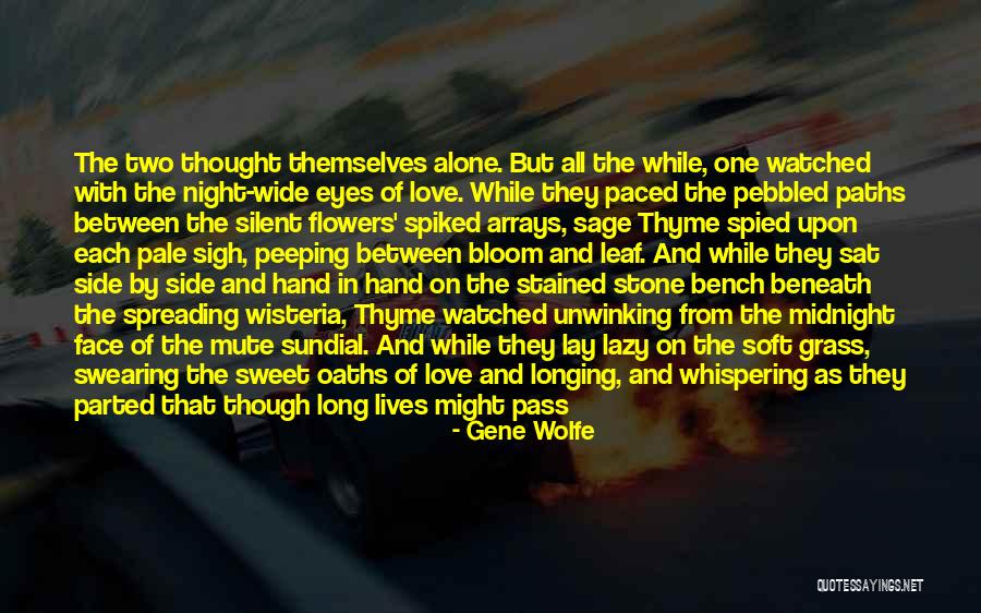 Peeping You Quotes By Gene Wolfe Peeping You Quotes By Gene Wolfe