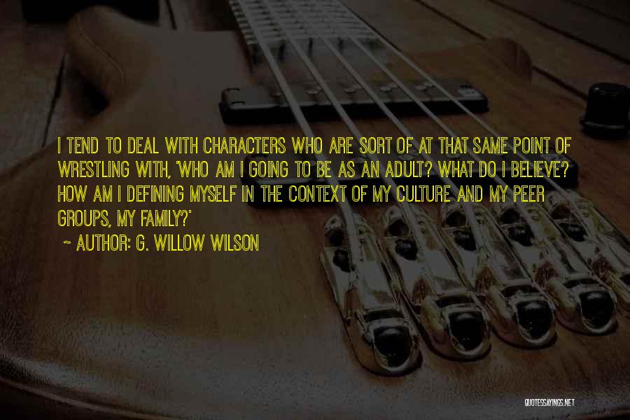 Peer Quotes By G. Willow Wilson