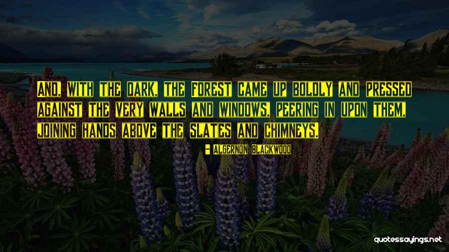 Peering Quotes By Algernon Blackwood Peering Quotes By Algernon Blackwood