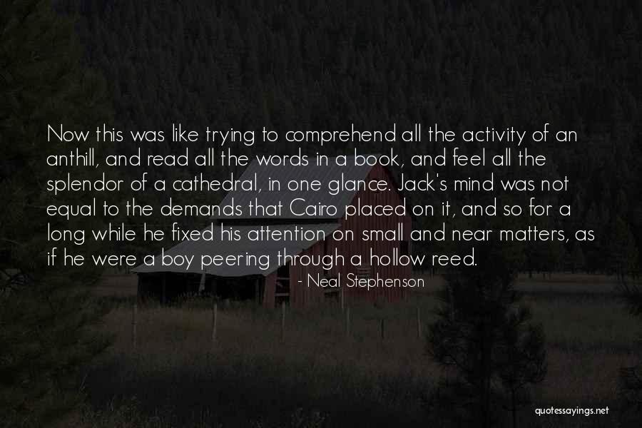Peering Quotes By Neal Stephenson Peering Quotes By Neal Stephenson