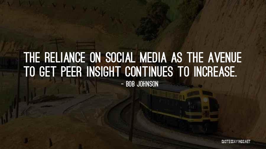 Peers Quotes By Bob Johnson