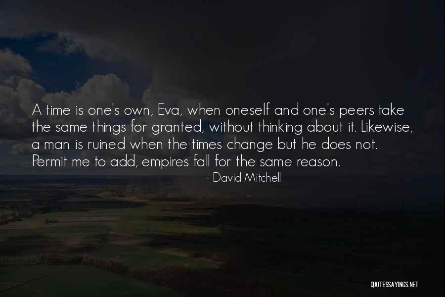 Peers Quotes By David Mitchell