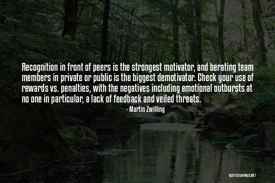 Peers Quotes By Martin Zwilling