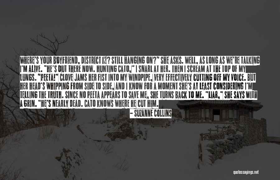 Peeta In The Hunger Games Quotes By Suzanne Collins Peeta In The Hunger Games Quotes By Suzanne Collins