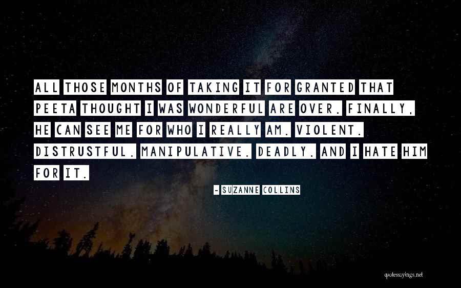 Peeta In The Hunger Games Quotes By Suzanne Collins Peeta In The Hunger Games Quotes By Suzanne Collins
