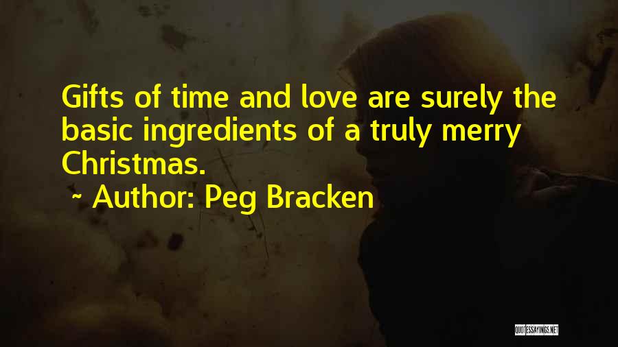 Peg Bracken Christmas Quotes By Peg Bracken