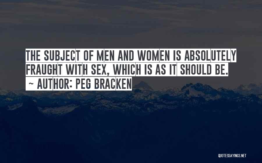 Peg Bracken Quotes 1245565