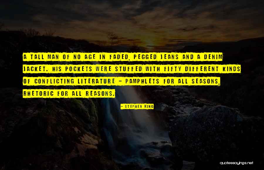 Pegged Jeans Quotes By Stephen King Pegged Jeans Quotes By Stephen King